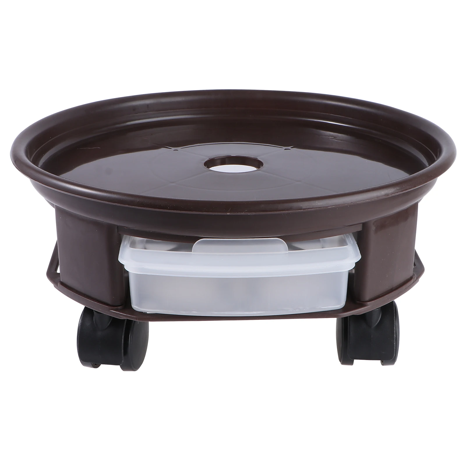 

Универсальное основание для цветочного горшка на колесах, прочный пластиковый лоток для цветов, большая грузоподъемность, подвижная подставка, гладкие колеса, защита пола, легко