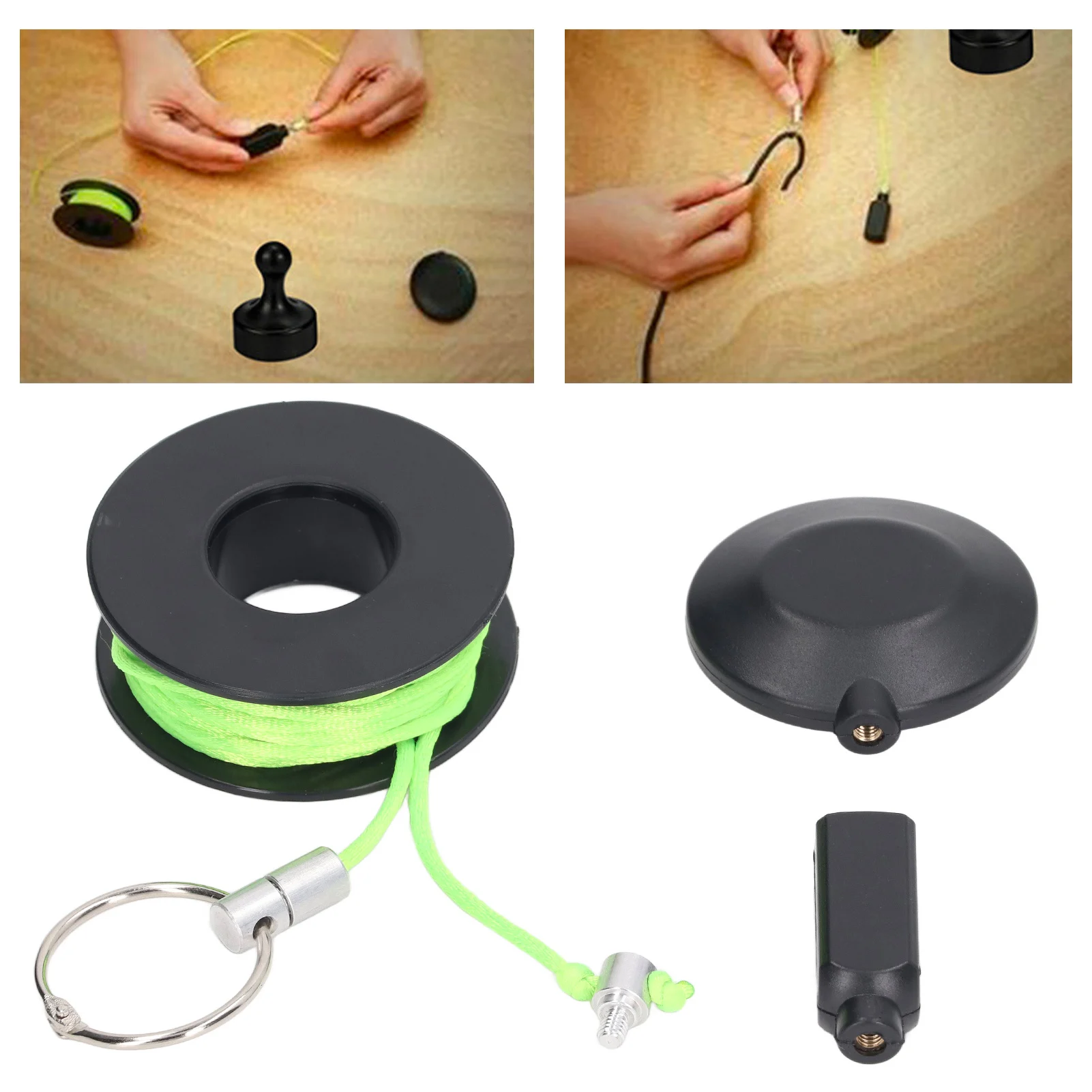 磁気ワイヤー牽引システム ナイロンワイヤールーティングマグネットツールキット 実用的な壁電気ケーブルナビゲーションシステム Wiremag プラー