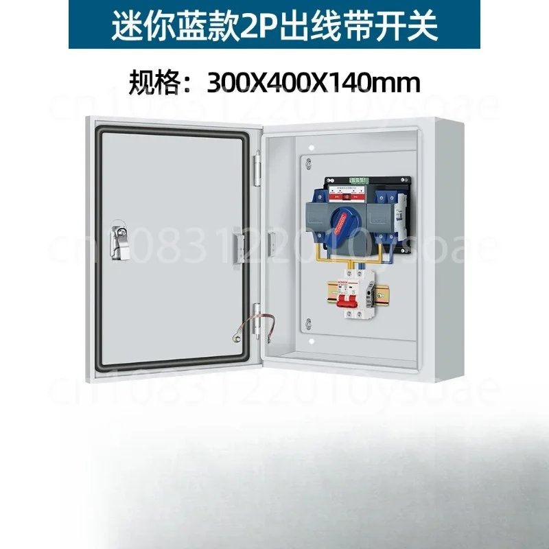 Three-Phase Four-Wire Complete Distribution Box - 4P 63A/100 Dual  Switch, Automatic Transfer Control