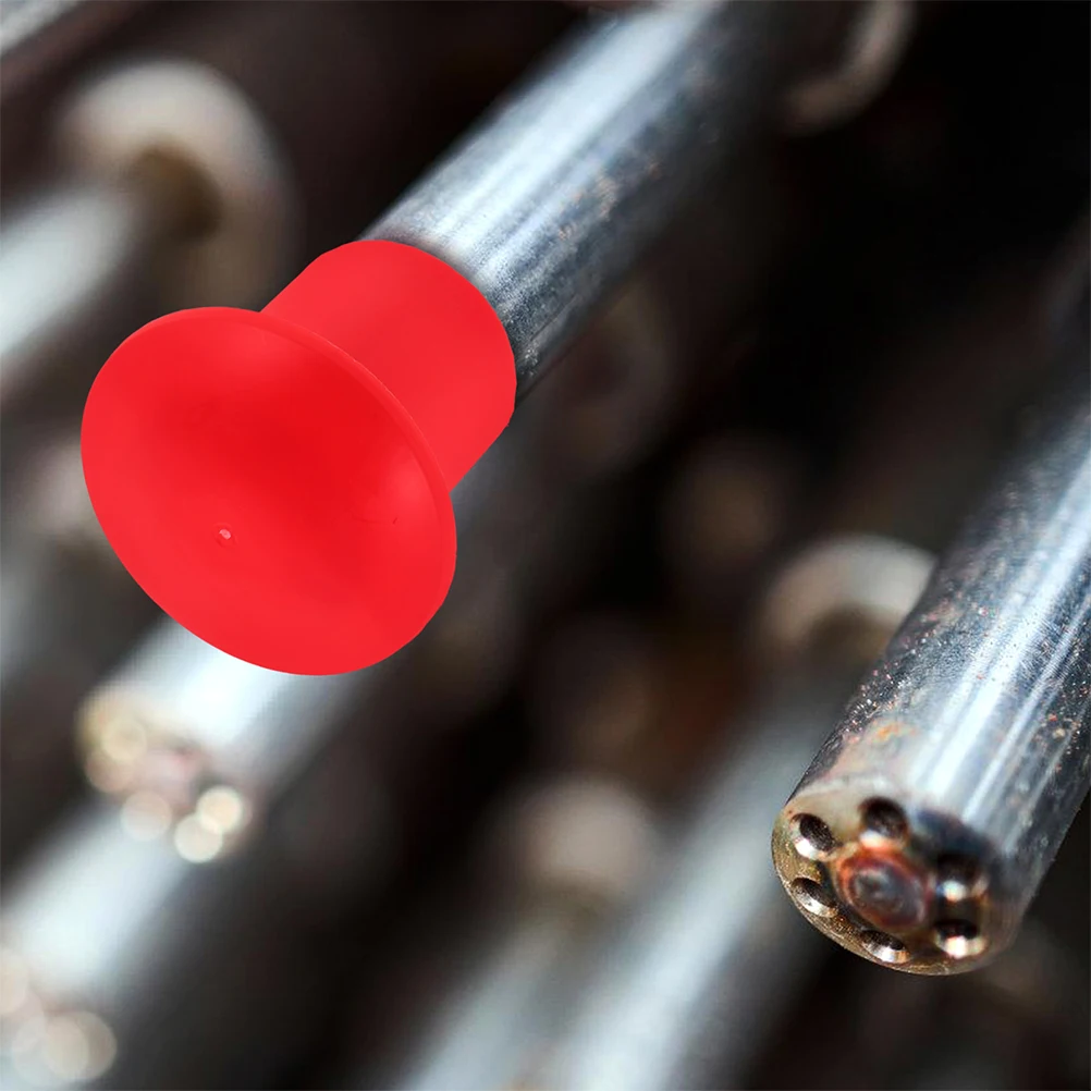

50pcs Rebar Protection Caps Plastic Safety Covers Construction Accessories Protective Ends Steel Bar Wear Resistant