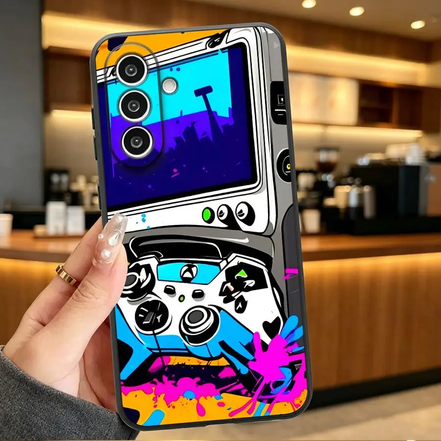 Graffiti Handheld Phone Cover Case for Samsung Galaxy A57 A55 A53 A17 A37 A06 A23 A25 A16 A73 A51 A52 A36 A15 A41 A13 A70 A12