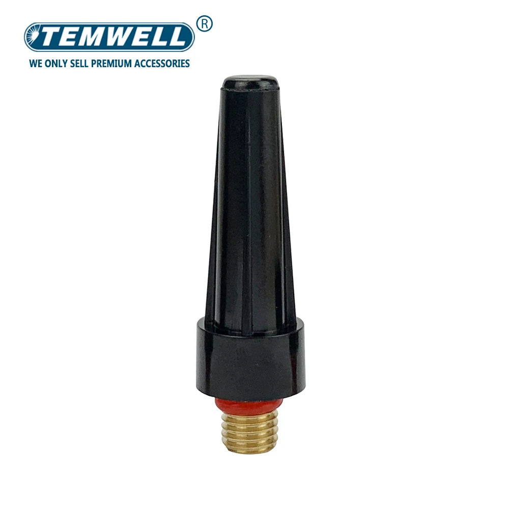 5 Buah Alat Las Aksesori Mesin Las TIG WP9 WP20 Obor Las TIG/Kepala Pistol Tutup Belakang TIG Pendek Sedang Panjang