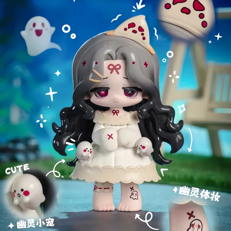 

New Authentic Missy Sweet Mourning Loli 2nd Generation Crow Paradise Series Trendy Play Blind Box Handmade Cute Birthday Gifts