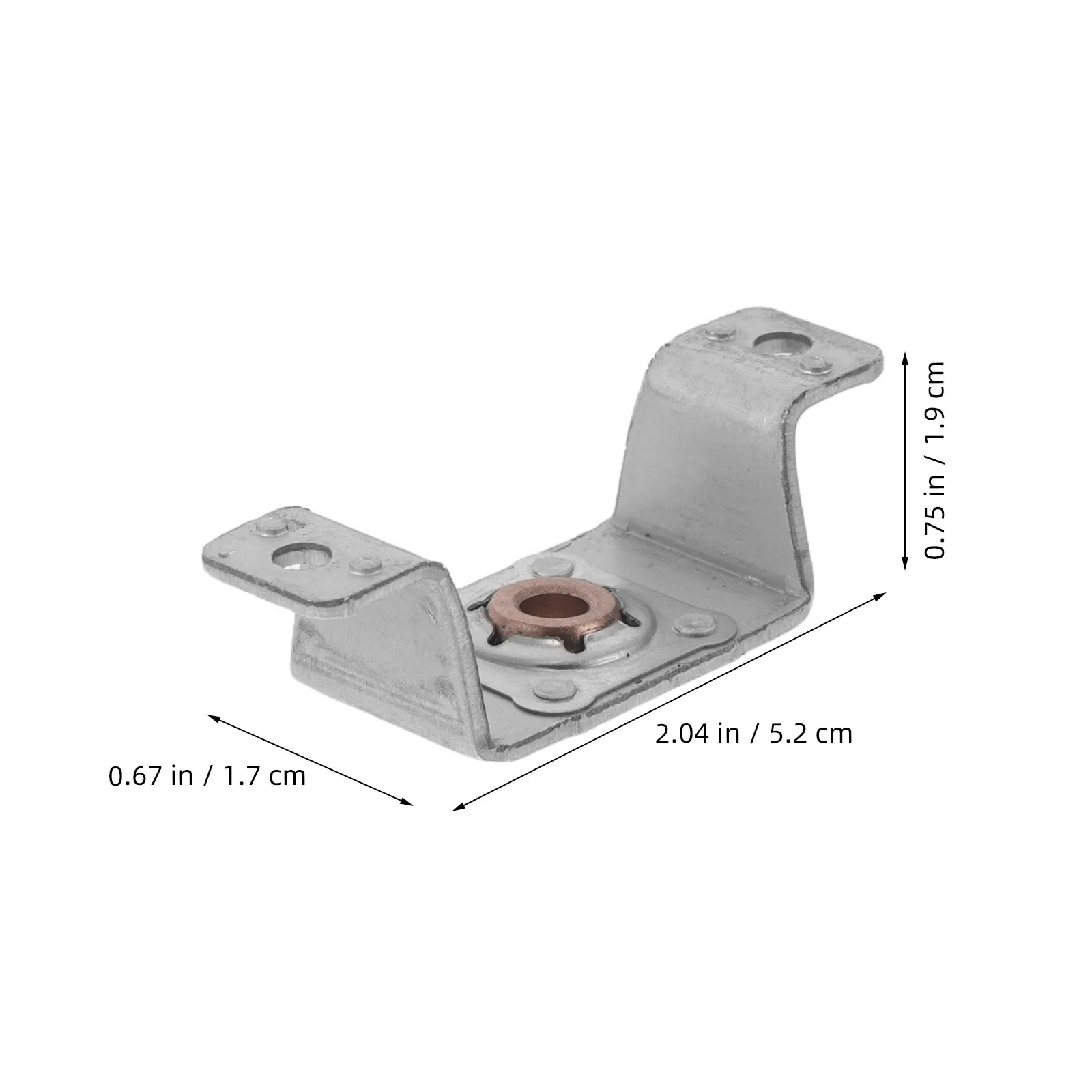 10Pcs Ac Motor Bracket Hair Dryer Motor Holder Heavy Duty Metal Mount Heat Resistant for Salon Professional DIY Repair