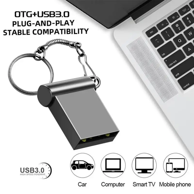 NEW USB 3.0 Flash Drive High Speed Pen Drive 2TB Usb 3. 0 Memory Stick 1TB Flash Pendrive 128GB Metal Memoria Usb Disk