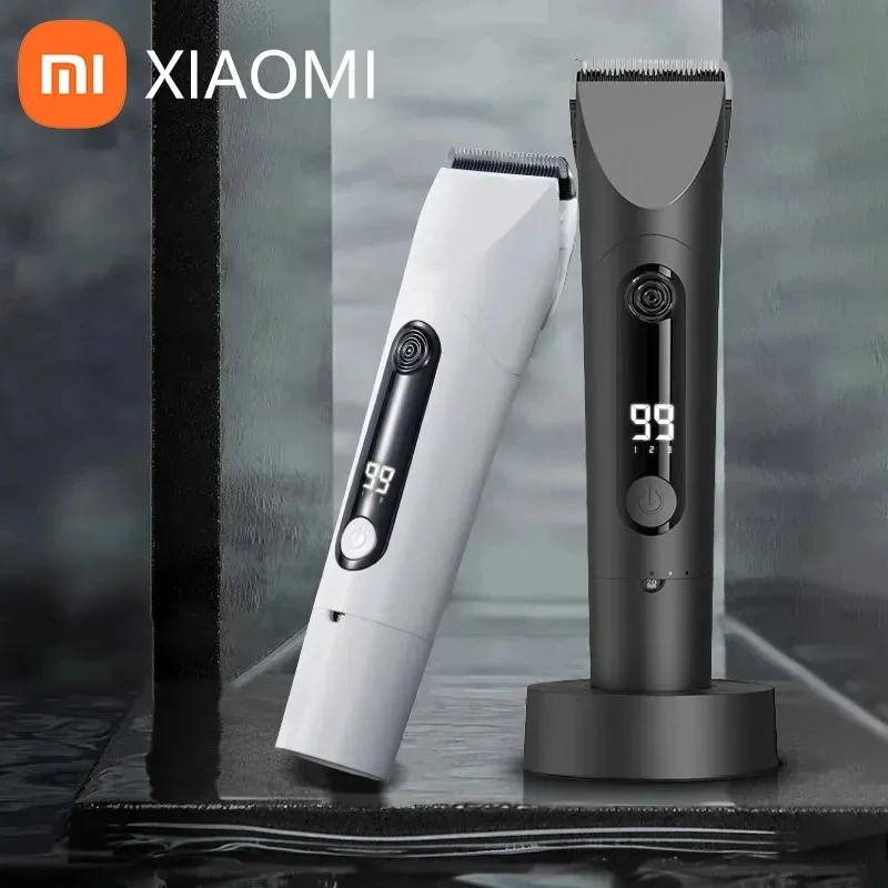 

2023 Xiaomi Mijia Hair Clipper Wireless Hair Cutting Trimmer Barber Cutter Titanium Alloy Blade Trimer for Men Electric Shaver