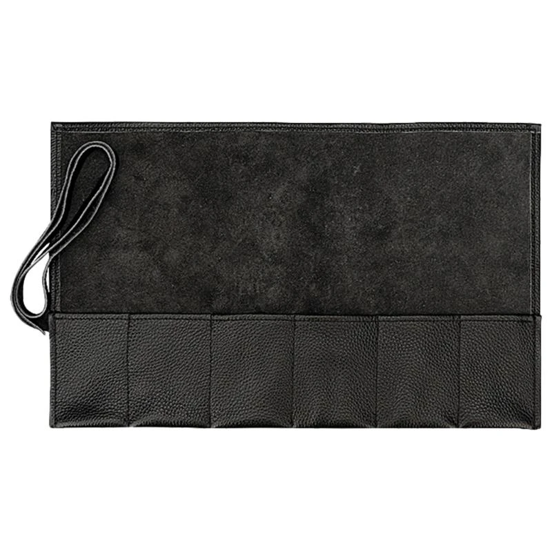 

Leather Watch Storage Bag for Mechanical Timepieces Soft Inner Fabric Protector C7AC