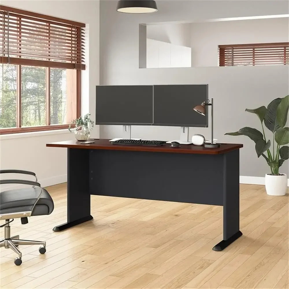 Special OfferSet O 2 60W Oice Desk & Lateral Ile Cabinet In Hansen Cherry