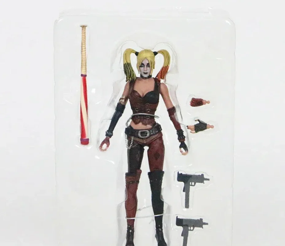 애니메이션 영화 수어사이드 스쿼드 할리퀸 관절 가동 액션 피규어 PVC 모델 스태츄 인형 장난감 책상 장식 컬렉션 선물 박스 포장