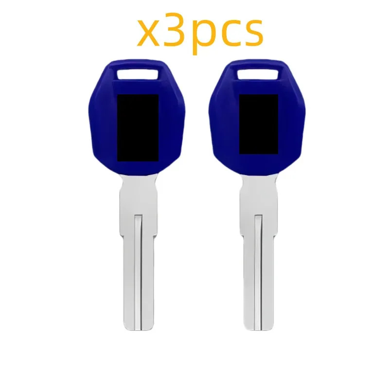 

For KTM MOTOR Replacement Accessory New Uncut Motorcycle Keys Blank Black Blue Red Length 44mm
