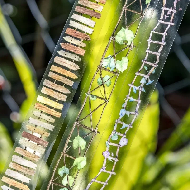 

1Roll Tape Garden Path Series Landscaping Handbook DIY Material Decorative Recycled Stickers Adhesives Scrapbooking 25mm*2m