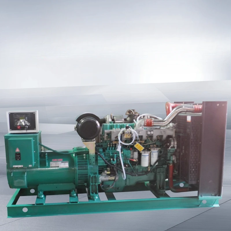 Yuchai 6-cylinder commonly used 400KW diesel generator set, pure copper wire brushless generator