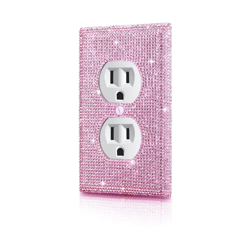 American Standard switch socket panel switch diamond panel American one position Rhinestone switch cover is available from stock