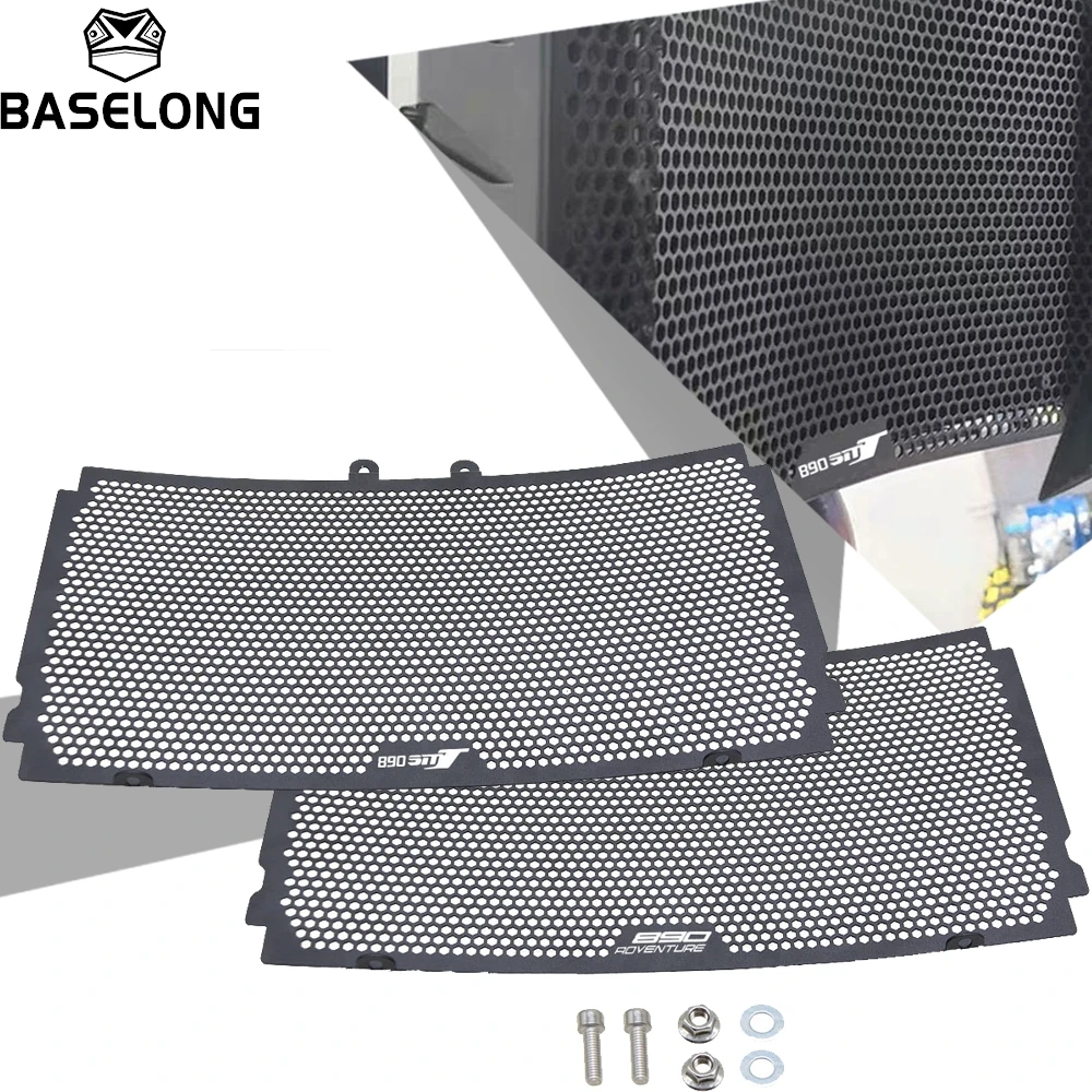 

Motorcycle Radiator Grille Guard Cover Protector For KTM 890Adventure 890 ADVENTURE R 2020-2021-2022-2023 890 SMT 2023-2024-2025