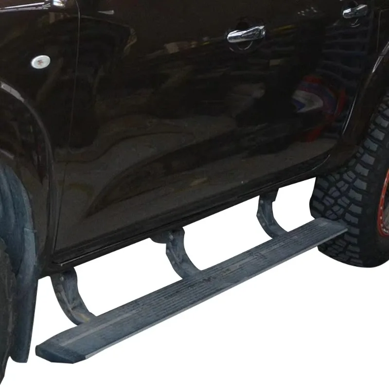 

Factory Manufacturer Supply Car Side Steps for Navara Automatic Running Boards for NP300 Black Foot Pedal for Frontier 2015+