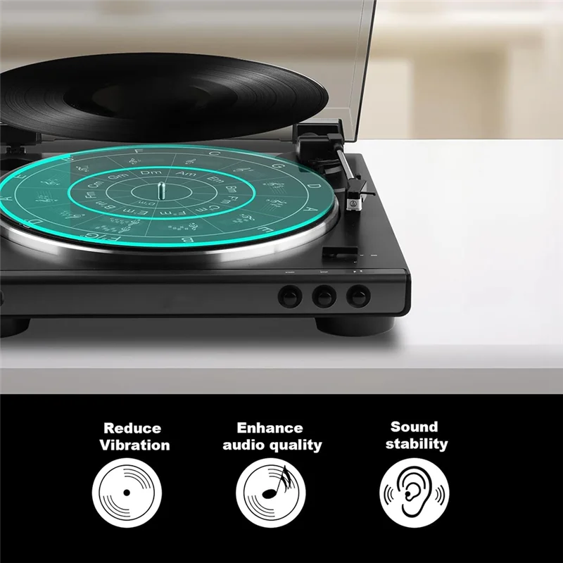 Cuscinetti per giradischi Cuscinetti antiscivolo per giradischi in vinile da 12 pollici Cuscinetti antiscivolo in vinile, Cuscinetti per giradischi Cuscinetti per giradischi