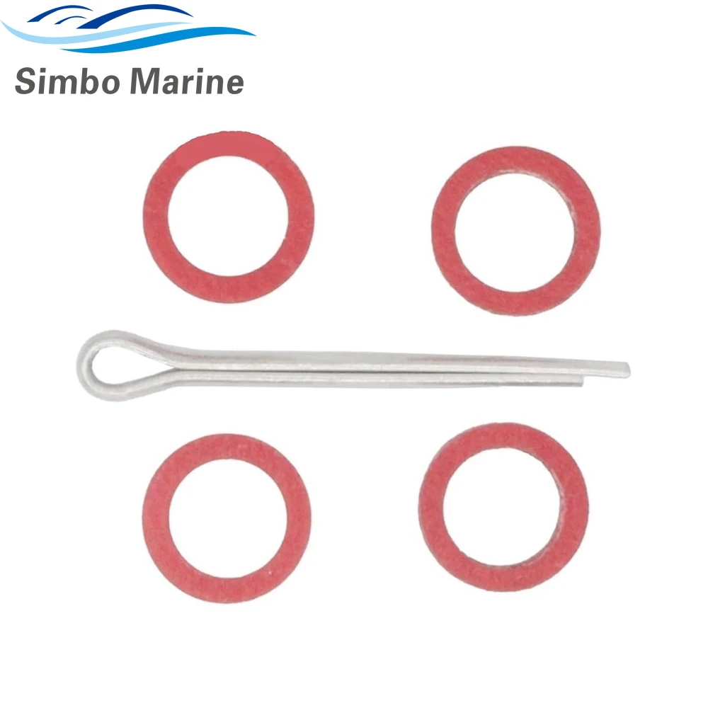 Lower Unit Seal kit For Yamaha 2 Stroke 20 25 30 HP Outboard Engine 93210-60MA3-00 93210-60M17-00 93101-20M07 90430-08003-00 image 4