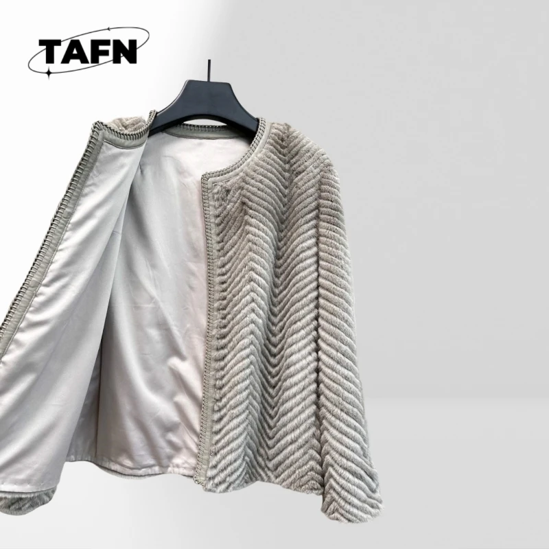 25 شعبية الرجعية الكشمير الحرارية والرياح معطف المرأة عادية الشتاء سترة العصرية كل مطابقة FashionableA25240