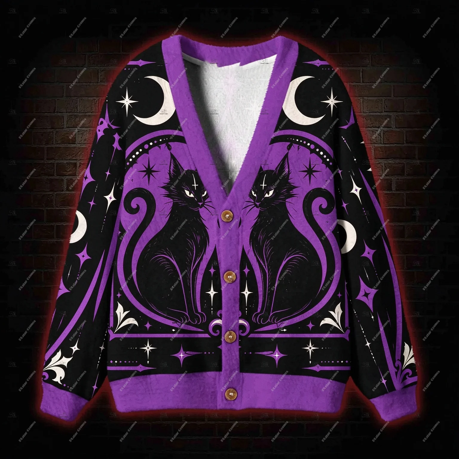 Newest Christmas Halloween Vintage Dark Style Cardigan Retro Sweater 3DPrint Harajuku Casual Funny Unisex Winter Sweatshirt Q7