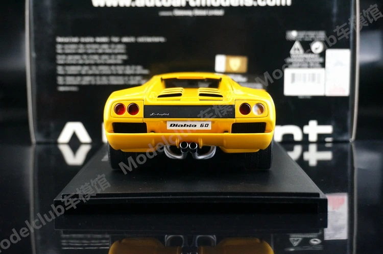 Autoart 1:18 For Diablo 6.0 Alloy Fully Open Limited Edition Simulation Alloy Static Car Model Toys Gift