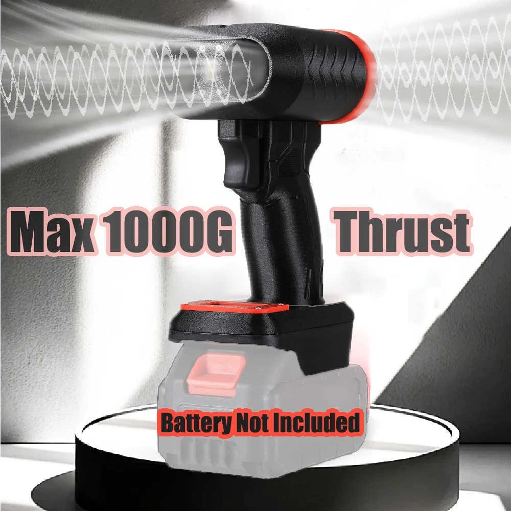 

40MM Turbo Jet Fan Car Wash Air Gun For Makita/Dewalt Battery Max 1000g Thrust Electric Blower Dust Blowing Snow Removal Dryer