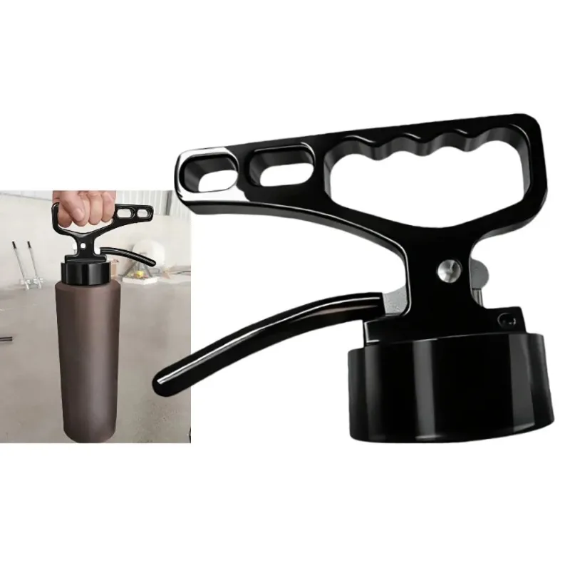 Lifting Magnet for Laser Cutting, Heat Resistant Handheld Magnetic Lifter for Steel Plate, Mold, Sheet Metal 30kg/40kg/50kg/65kg
