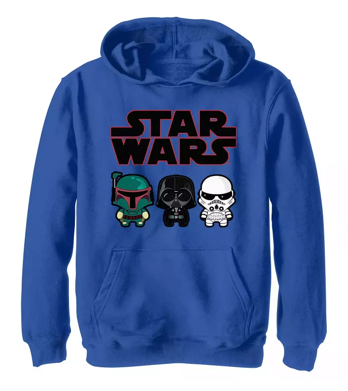 حرب النجوم الخريف/الشتاء للجنسين هوديي دارث فيدر ليتسبر المتمردين روبوت Stormtrope شخصية طباعة ارتداء اليومي #1