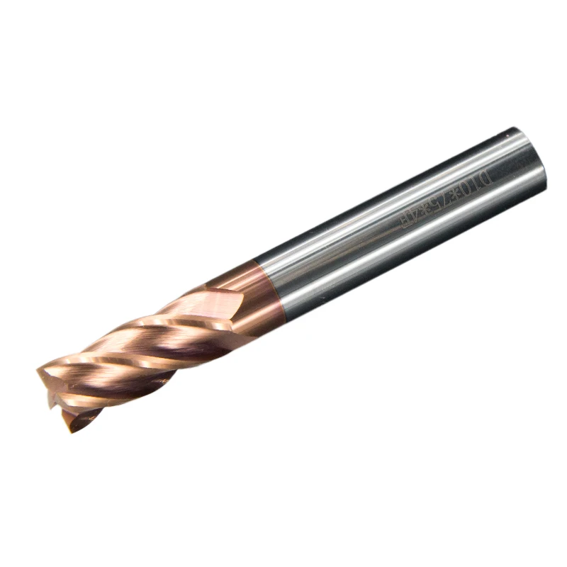Wolfraamstaal Frees HRC60 4 Fluiten 1 mm-20 mm Wolfraam Schacht Frees CNC Machines Gereedschap Legering Coating Carbide voor Draaibank - afbeelding 2