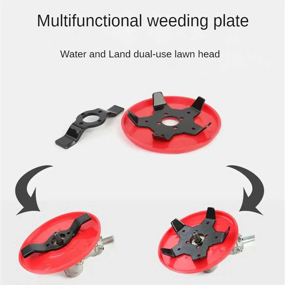 Garden Lawn Mower Blade Weed Cutter Blades Steel Hedge Multi-functional 5/2 Teeth Head Universal Tool Weeding Machine Mower Disc