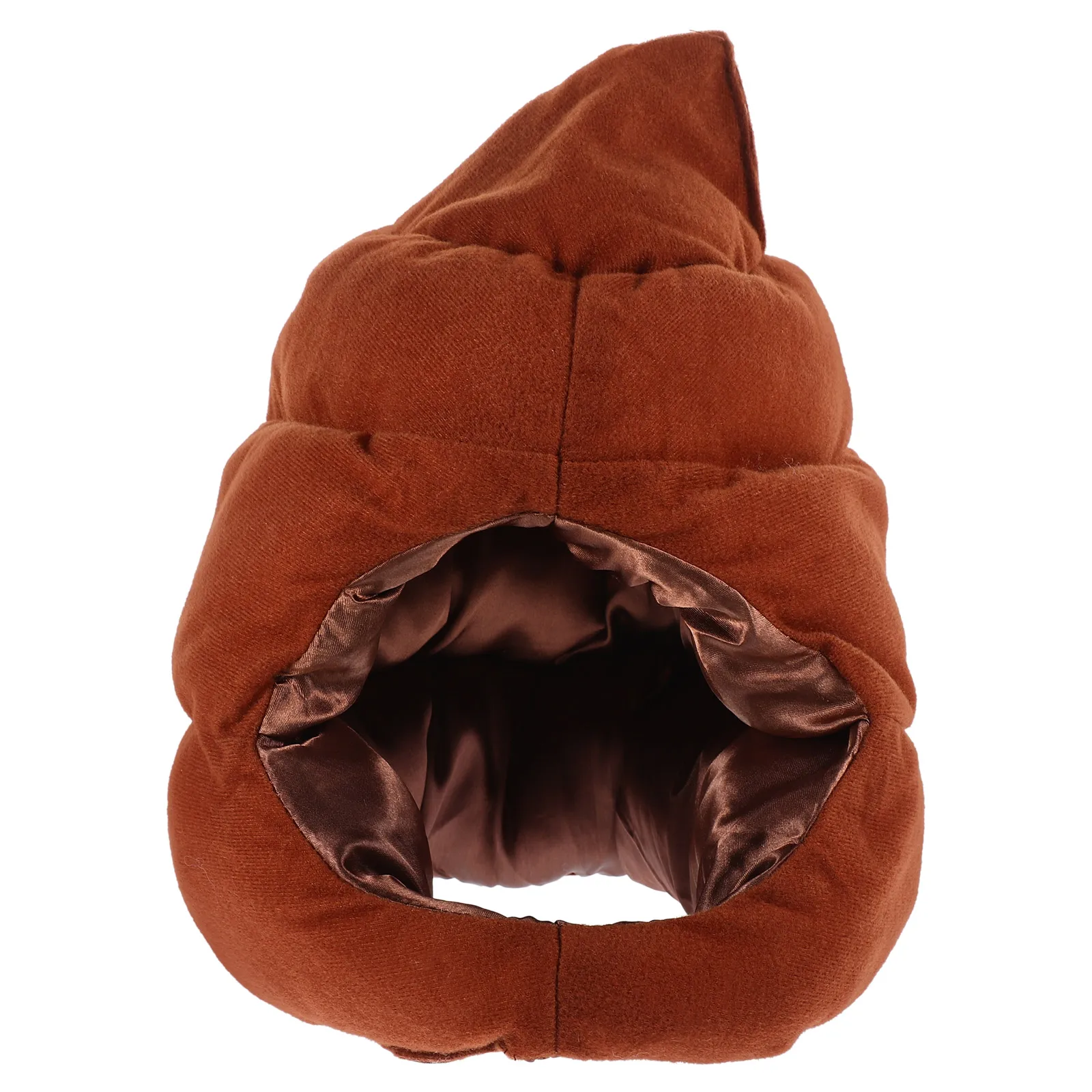 

Poop Hat Funny Carnival Photo Prop Creative Cartoon Big Shape Comfortable Skin Friendly Party Atmosphere Halloween Costume