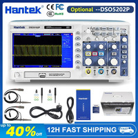 Hantek DSO5202P Digital Storage Oscilloscope 2-Channel 200MHz Bandwidth 1GSa/S 40K TFT USB storage 7'' TFT LCD 800x480 Record