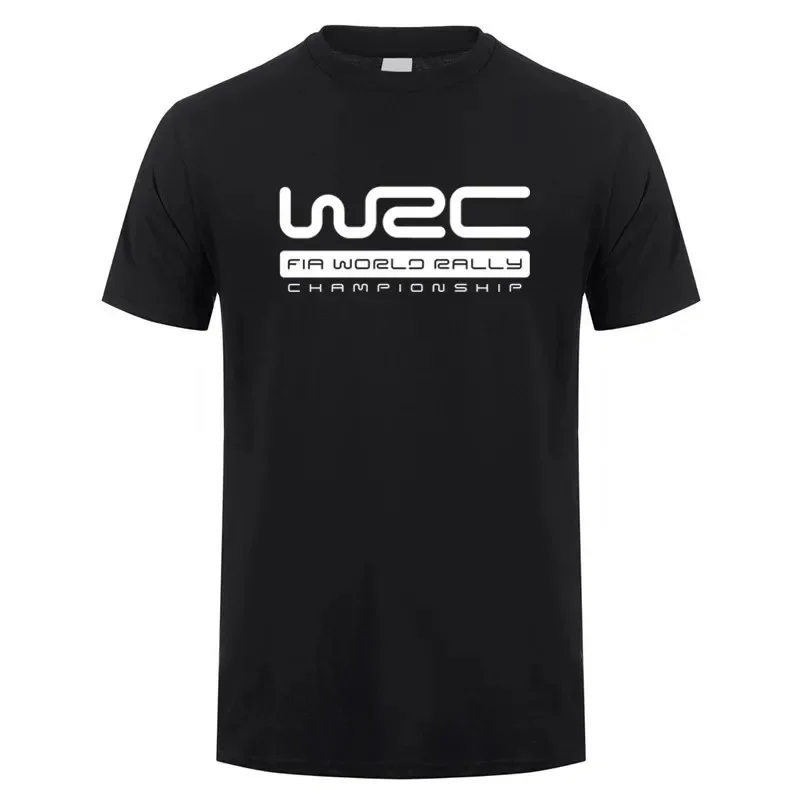 

2025 new model World Rally Championship WRC T Shirts Fashion Men Summer Short Sve Cotton Mans T Shirt Printed Round Neck Loose C
