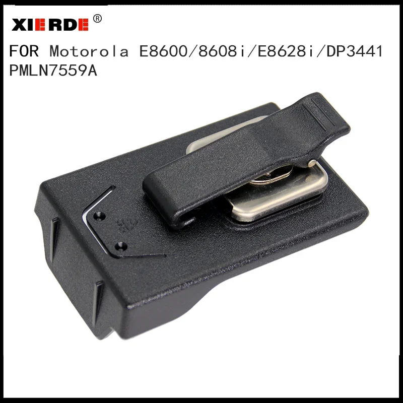 XIERDE Suitable For E8600/8608i DP3441 E8608 Belt Clip E8628 E8628i Walkie Talkie Back Clip Hanging Clip PMLN7559A Belt Buckle