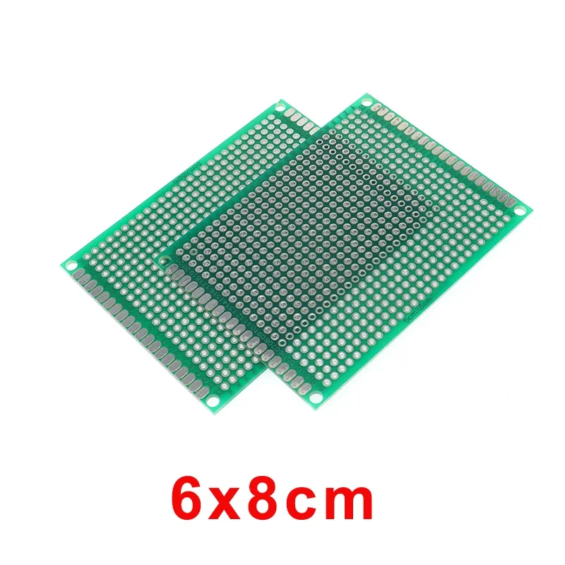 10PCS 2x8 3x7 4x6 5x7 6x8 7x9 8x12 9x15 Cm Double Side Prototype Diy Universal Printed Circuit PCB Board Protoboard For arduino