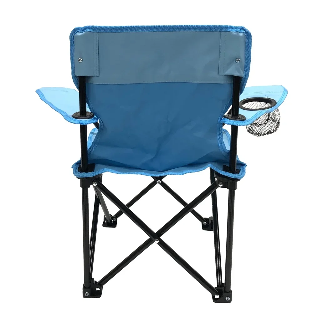 Silla de campamento plegable para niños, portátil, de nailon resistente con bolsa de transporte, ligera, plegable, impermeable, resistente a desgarros, de 2 a 5 años