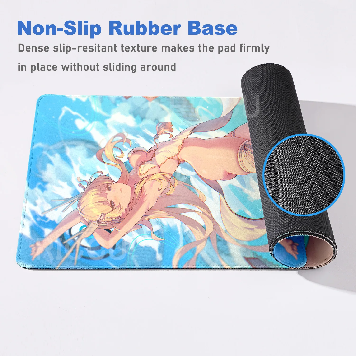 Hot selling items Blue Archive Asuma Toki Mouse Pad Gamer Japan Desk Pc Cabinet Keyboard Gaming Mats Large Mause Pad Hentai