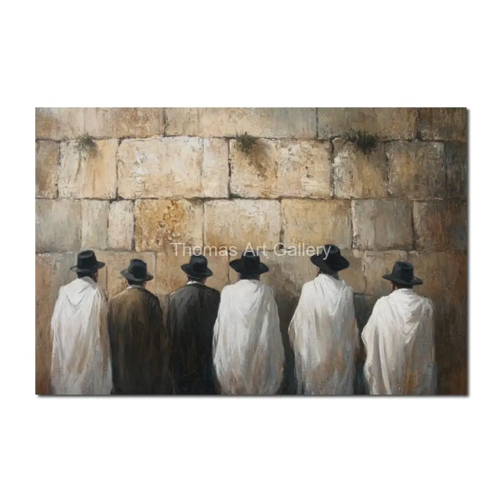 Judaism Canvas Prints Wall Art Contemporary Paintings Living Room Decor HD Posters Printed Abstract Kotel Jewish Picture Large