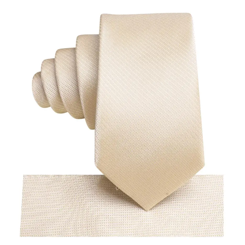 

Luxury Designer Champagne Solid Silk Tie For Children Handky Child Necktie 120CM Long 6CM Wide Fashion Party Dropshiping Hi-Tie