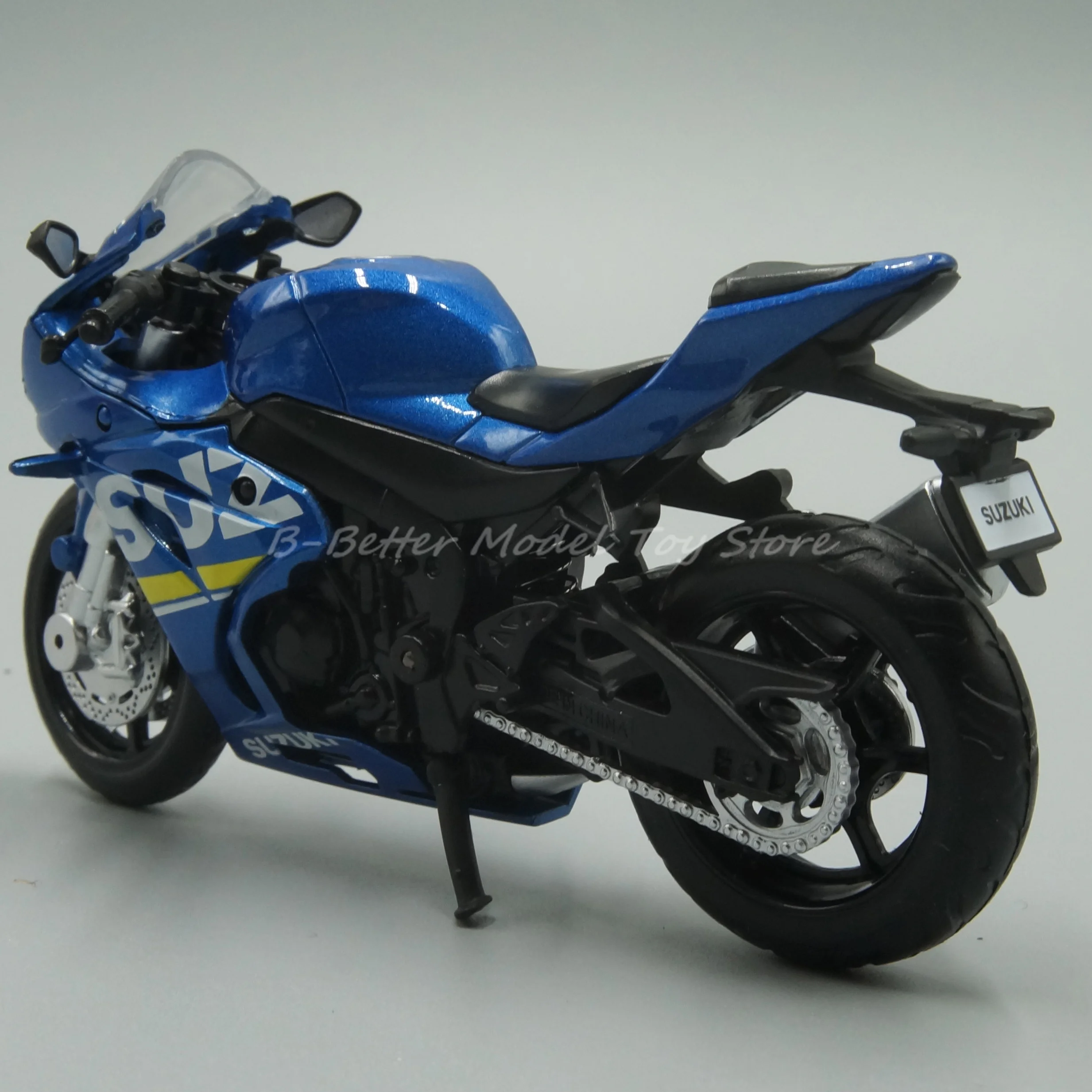 1:18 Diecast Motorcycle Model Toy Suzuki GSX-R1000 For Collection