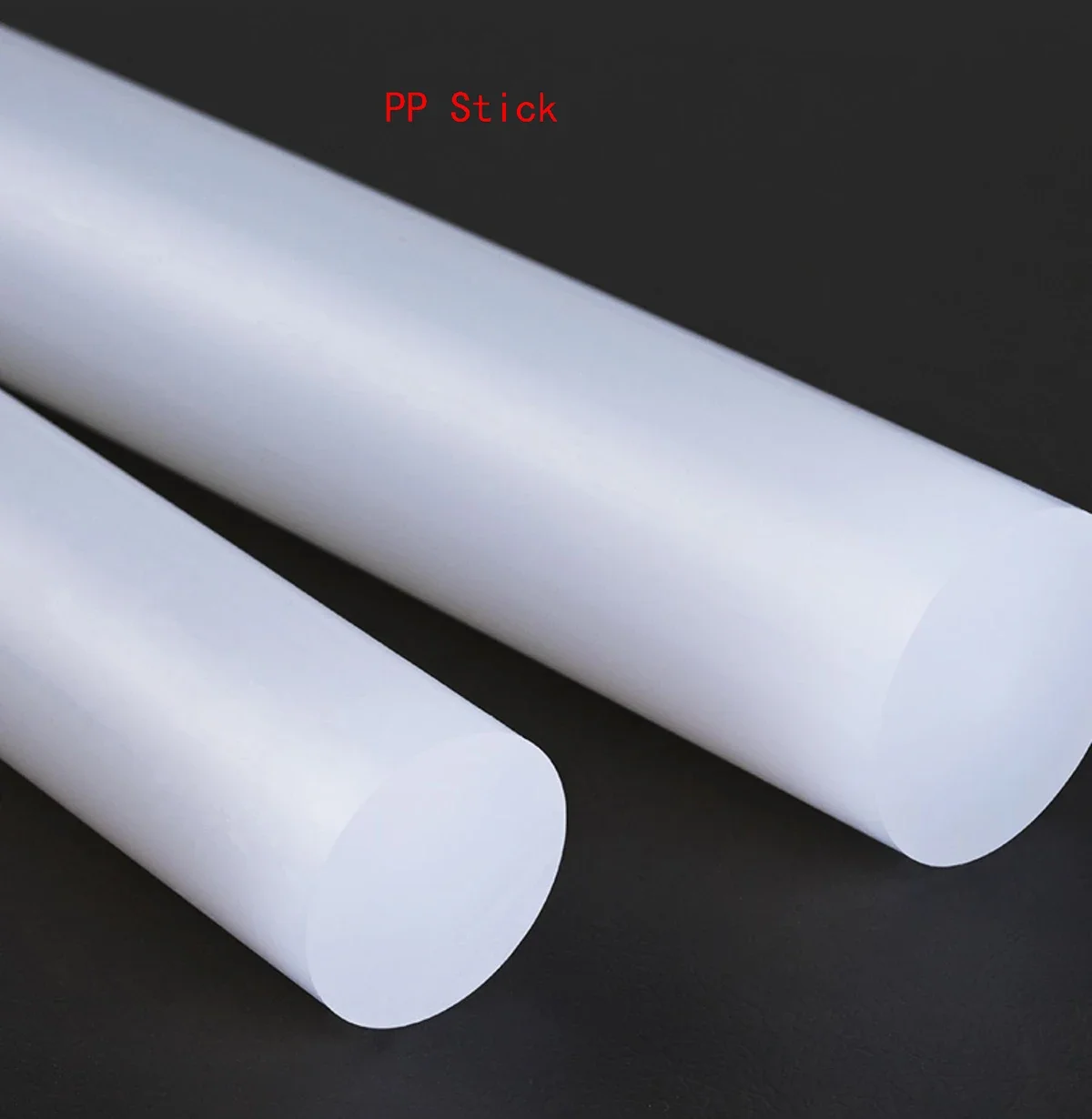 1Pcs Long 50cm Translucent White Polypropylene Rod PP Stick Plastic Bar Diameter 8mm 10mm 12mm 15mm 18mm 20mm 25mm 30mm~50mm