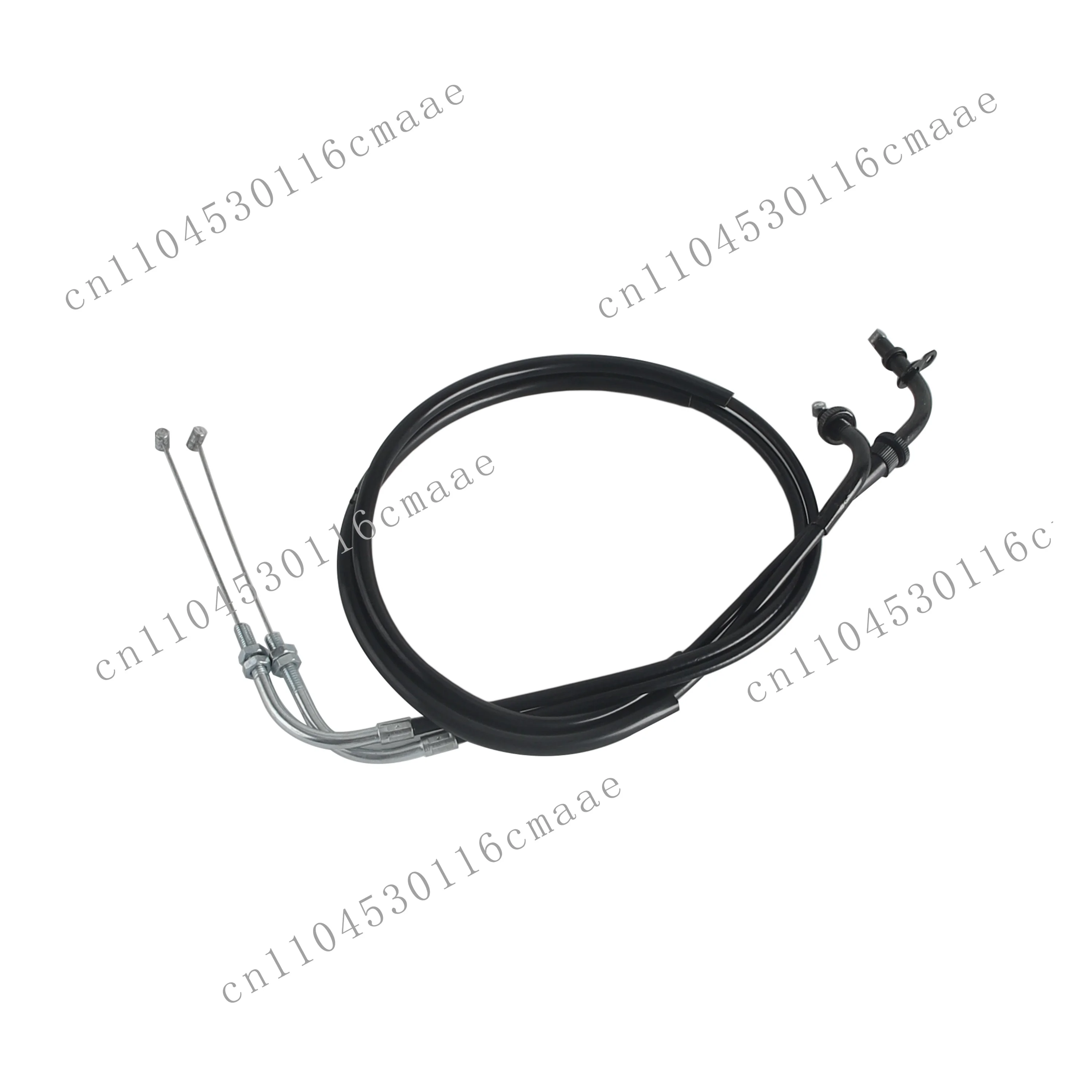 For Yamaha V-Star XVS400 XVS650 Dragstar DS400 DS650 1998-2016 Braided Upgraded Stainless Steel Motorcycle Door Cable
