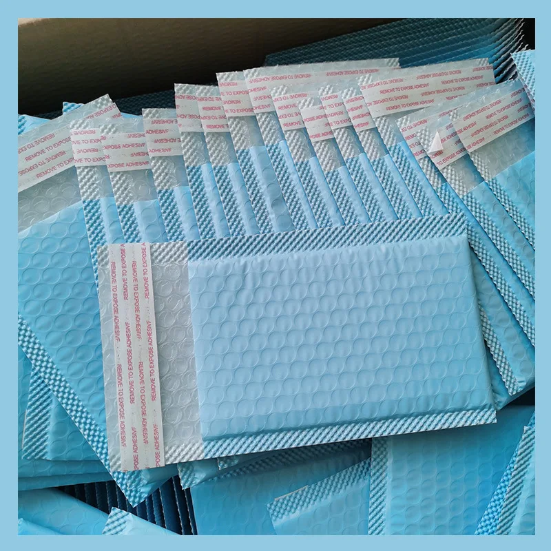 Pink Poly Bubble Mailers, Envelopes acolchoados, a granel, Bubble Forrado Wrap, Polymailer Sacos, para Embalagem de Envio, Correio, Auto Seal, 50Pcs