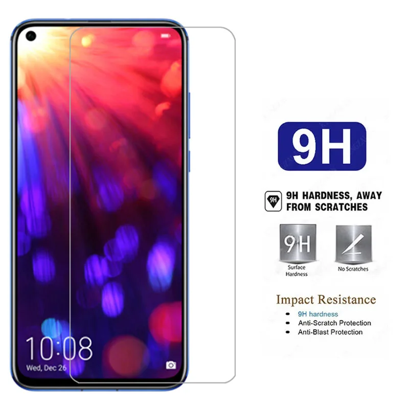 protective tempered glass for huawei honor view 20 screen protector on view20 v v20 phone film glas honer onor hono honr 9h