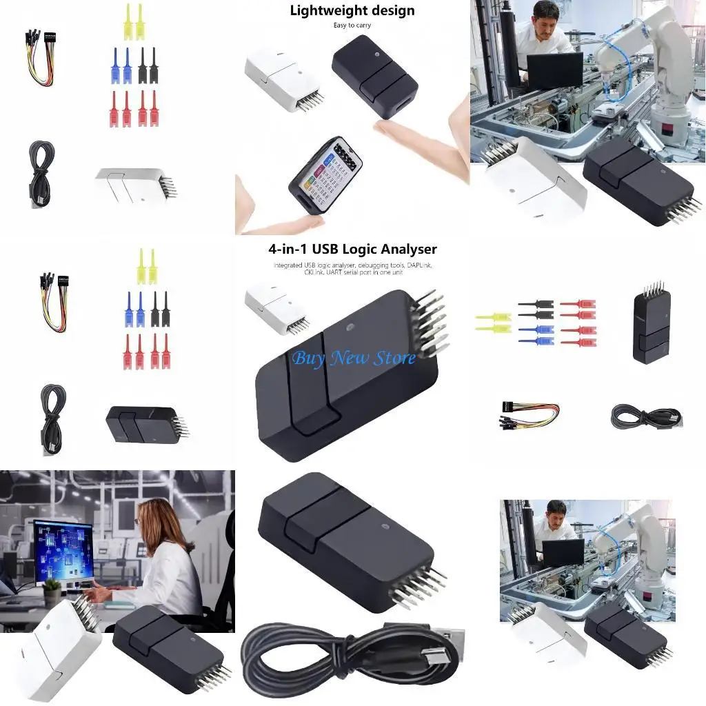 

20CE USB Slogic Analysis Device Integrated DAPLink/CKLink Debugger Tool Highly