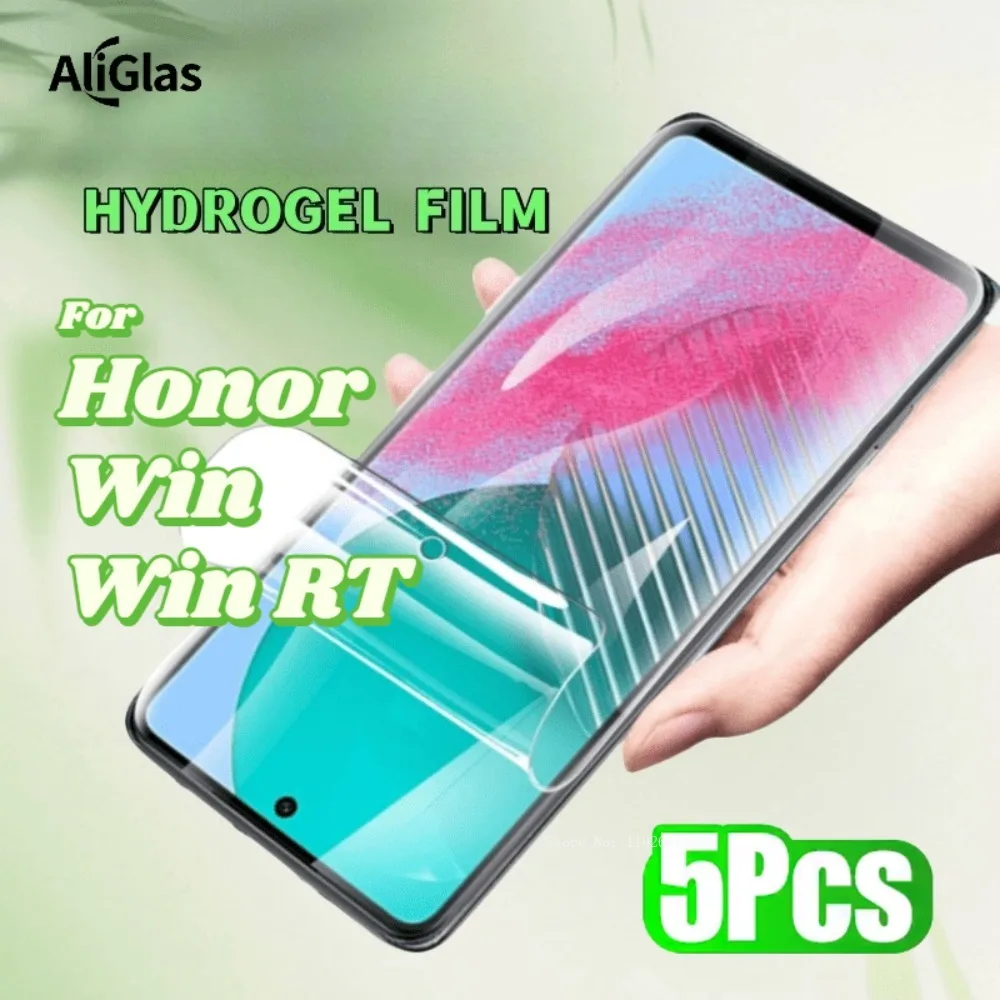 

Ультратонкая гидрогелевая пленка для переднего экрана Honor Win, 4 шт., высококачественная, для Honor Win RT, не закаленное стекло.