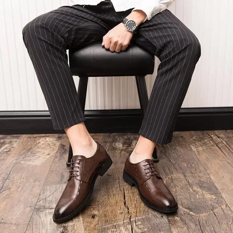 Formal Shoes Office Social Derby Chef Work Casual Leather