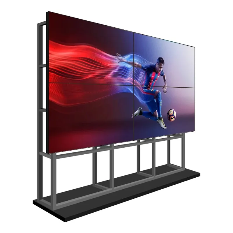 Advertising Screen Panel Video Wall Advertising Player Wholesale Manufacturer Price LCD Screen Indoor 6mm USER SDK