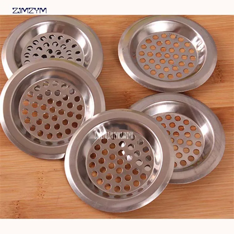 Kitchen Sink Stop Sink Strainer Filter Stainless Steel Bathtub Hair Catcher Stopper Shower Drain Hole Filter Kitchen Accessories - Image 2