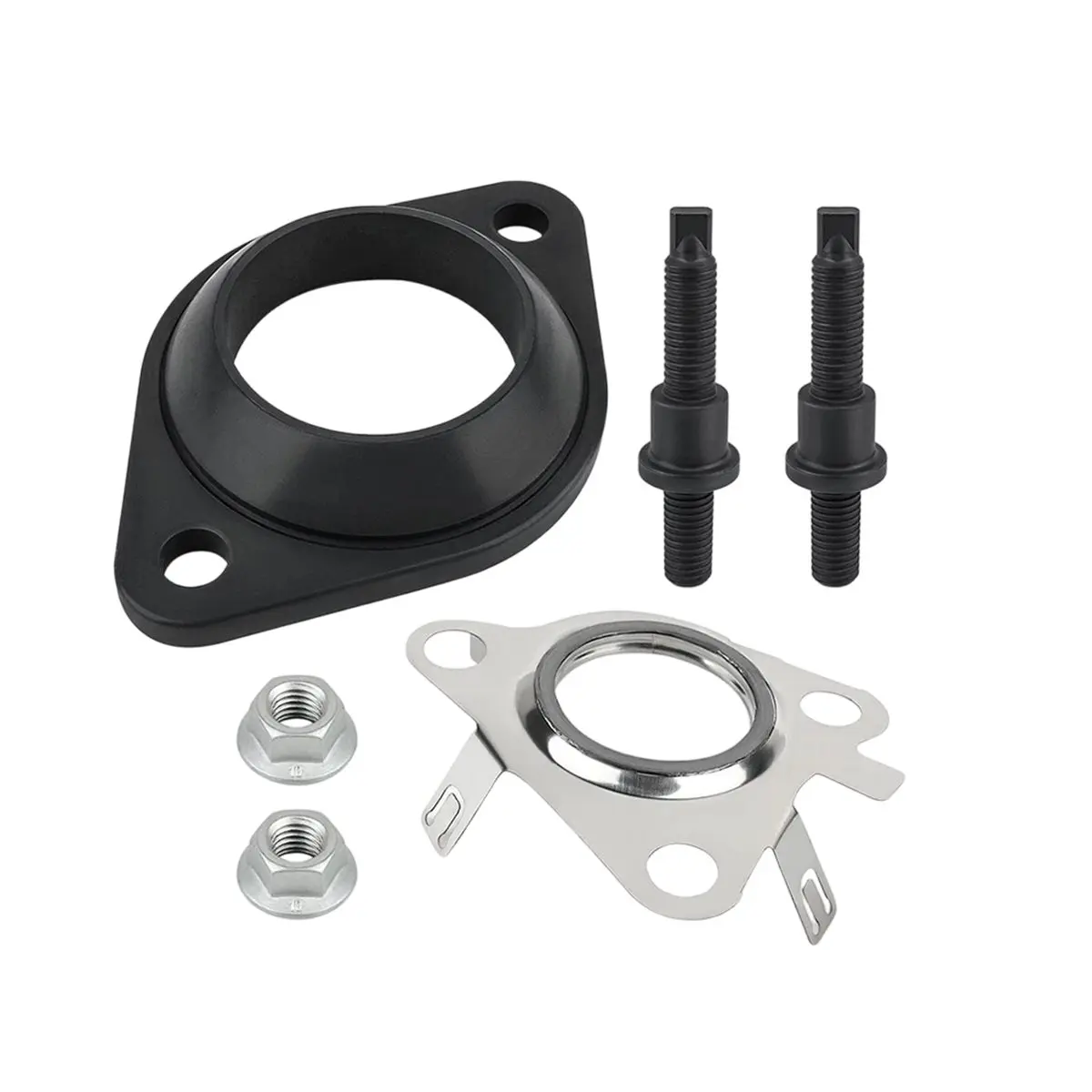 A67F For Ford Ecoboost 3.5L 2011-2021 Exhaust Downpipe Adapter Flange Gasket Stud Kit BL3Z-9N496-A BL3Z9N496A