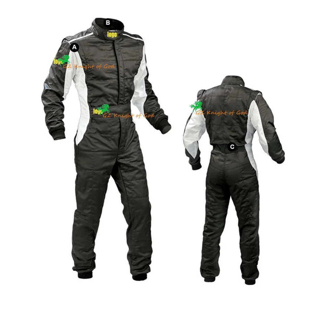 fuoristrada go Karting Tuta Pratica Vestire Uomo Donna Tuta da competizione da rally Abbigliamento da squadra impermeabile ignifugo UTV